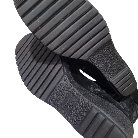 Coach rabbit fur boots - Picture 5 of 8